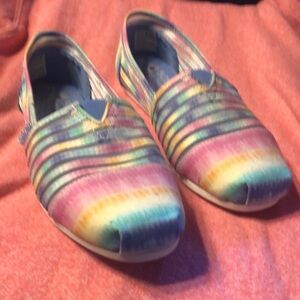 Skechers Red and Pink Flats Comfortable and Stylish